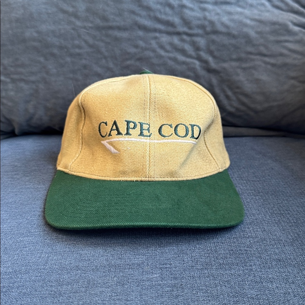 Vintage Cape Cod Strapback Hat / 90s